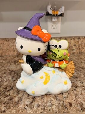 Blue Sky Clayworks Hello Kitty Witch Keroppi Halloween Decor Witchy Whimsy